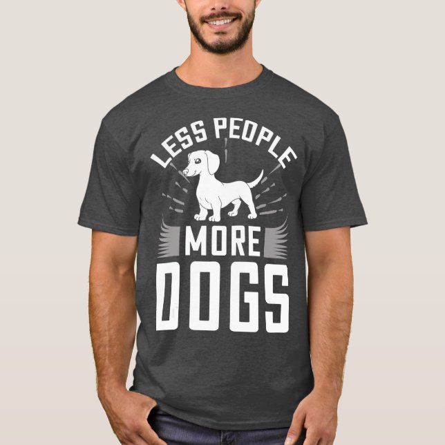 Dackel Dackel Hunde Welpen Eigentümer Lover T-Shirt (Vorderseite)