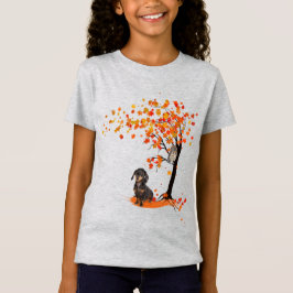 Dackel Dackel im Herbst und Herbst T-Shirt