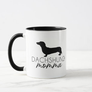 Dackel-Dackel Momma Tasse Weiner HundDoxin MAMA