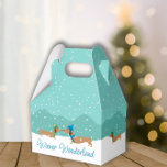 Dackel Dackel Wunderland Weihnachten Geschenkboxen Geschenkschachtel<br><div class="desc">Machen Sie sich mit dieser bezaubernden Weihnachtsweihnachtsfeier auf ein heilig fröhliches *Dackel Wonderland* vorbereiten! Mit einer Parade festlicher Wursthunde, die in ihren Ferien am besten verziert sind, ist diese Schachtel fast zu niedlich, um sie zu öffnen! Ideal für den Dackel Hundeliebhaber in Ihrem Leben, diese Box fügt die paw-fect Touch...</div>