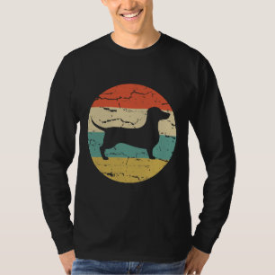 Dackel Dackel Würstchen Weiner Vintag Retro T-Shirt