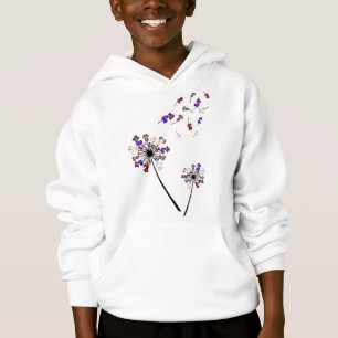 Dackel Dandelion Blume Halloween Kostümideen Hoodie