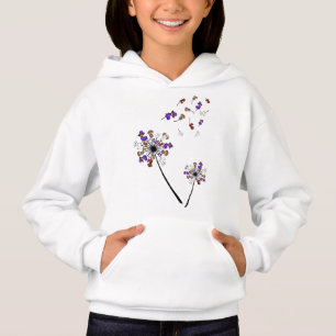 Dackel Dandelion Blume Halloween Kostümideen Hoodie