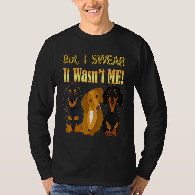 Dackel der niedlichen Dackel T-Shirt (Vorderseite)