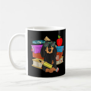 Dackel der Schüler Sausage Hund Dackel Kaffeetasse