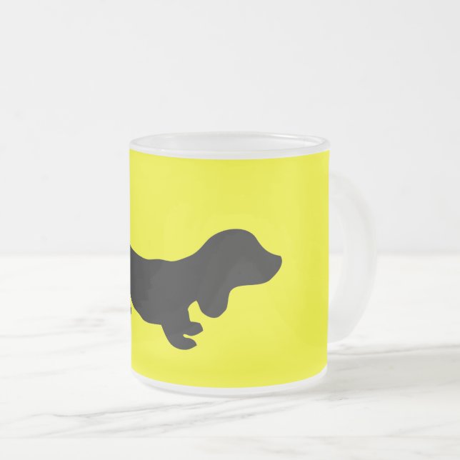 Dackel Design Tasse für Dackel Hundeliebhaber (VorderseiteRechts)