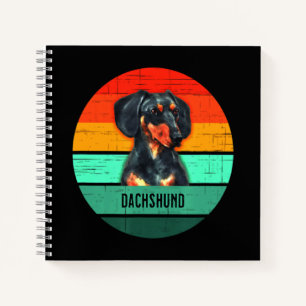 Dackel Devo Men Women Kinder Notizbuch
