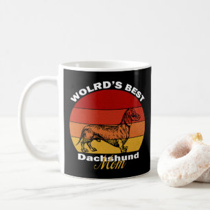 Dackel - Die beste Mama der Dackel der Welt Kaffeetasse