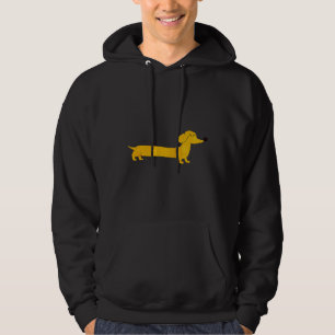 Dackel Dog Fun Farbiges Muster Hoodie
