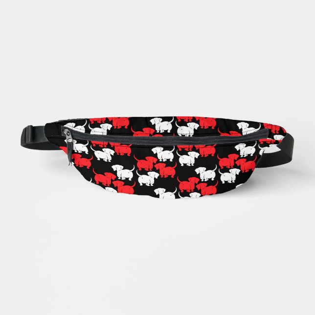 Dackel Dog Geschenke Bauchtasche (Vorderseite)