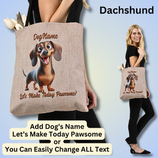 Dackel - Dog hinzufügen, Text ändern