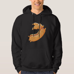 Dackel Dog Hotdog Dackel Weiner Hotdogs Hoodie