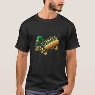 Dackel Dog Leprechau St Patrick Day Saint Paddy T-Shirt
