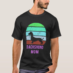 Dackel Dog Mama Mama Weiner Dog Eigentümer T-Shirt