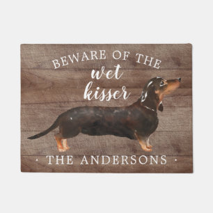 Dackel Dog Personalisiert Dog Mat Fußmatte