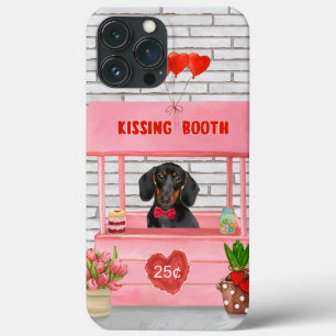 Dackel Dog Valentine's Day Kissing Booth Case-Mate iPhone Hülle