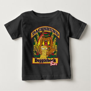 Dackel-Dopplebock-Beer Baby T-shirt