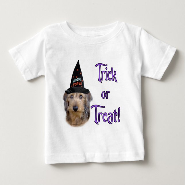 Dackel (Draht) Baby T-shirt (Vorderseite)