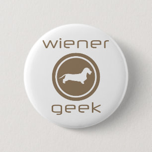 Dackel-Drahthaar Button