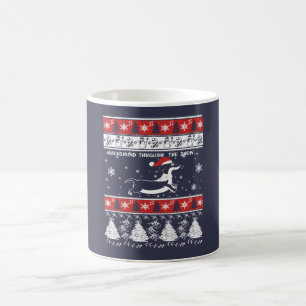 DACKEL DURCH DEN SCHNEE TASSE