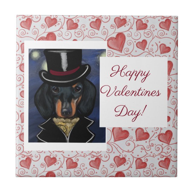 DACKEL FLIESE (Vorderseite)