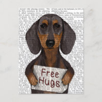 Dackel-Freie Hugs