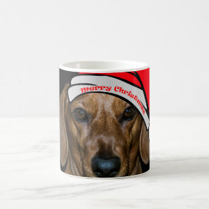 Dackel frohe Weihnachten Tasse
