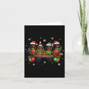 Dackel Frohes Weihnachten Weihnachten Weihnachten Karte