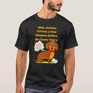 DACKEL FUNNY DACKEL HUND NIEDLICHE FREUNDSCHAFT ST T-Shirt