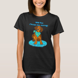 DACKEL FUNNY DACKEL HUND PET NIEDLICH FLEAS GEHEN  T-Shirt