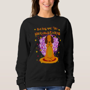 Dackel Funny Dackel Hund Yoga Workout Unbedingthei Sweatshirt