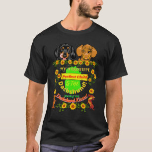 Dackel Funny Pet Dackel Hund Perfekt Kind T-Shirt