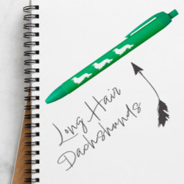 Dackel für lange Haare Kugelschreiber