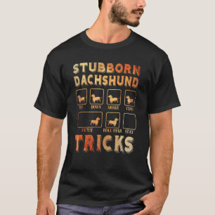 Dackel für Männer Mama Vater Hund T-Shirt