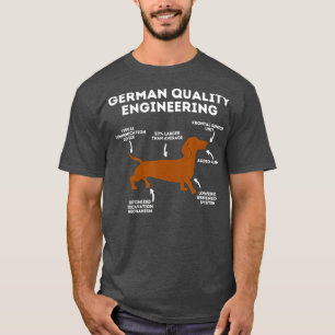Dackel für Qualitätstechnik Lover Dog T-Shirt