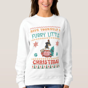 Dackel Furry Little Christmas Sweatshirt