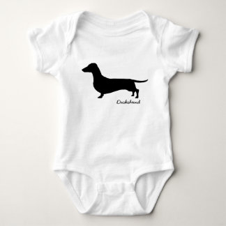 Dackel-Geschenke Baby Strampler