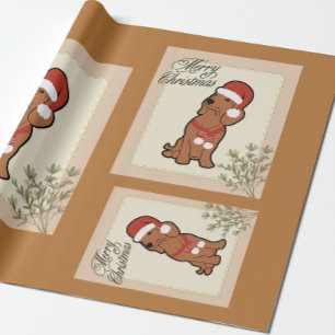 Dackel Geschenkpapier