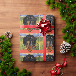 DACKEL GESCHENKPAPIER