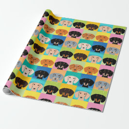 Dackel Geschenkpapier