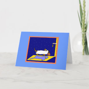 DACKEL GHOST CARD KARTE