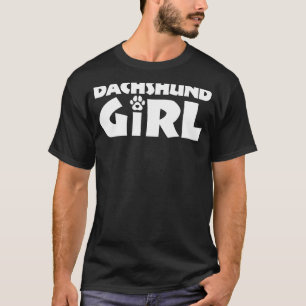 Dackel Girl Funny Dackel Besitzer Dog Lover T-Shirt