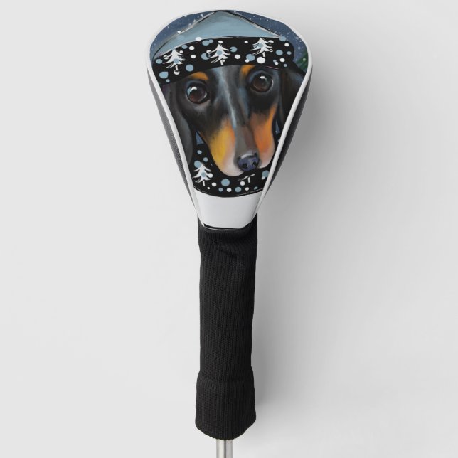 DACKEL GOLF HEADCOVER (Vorderseite)