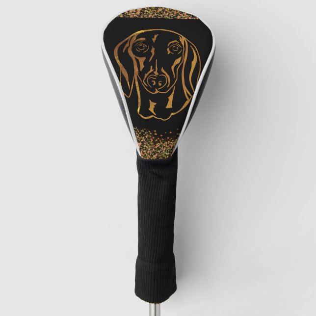 DACKEL GOLF HEADCOVER (Vorderseite)