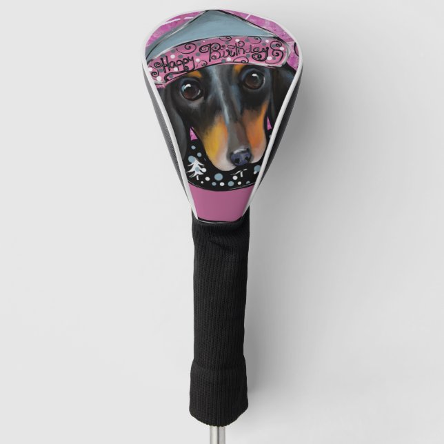 DACKEL GOLF HEADCOVER (Vorderseite)