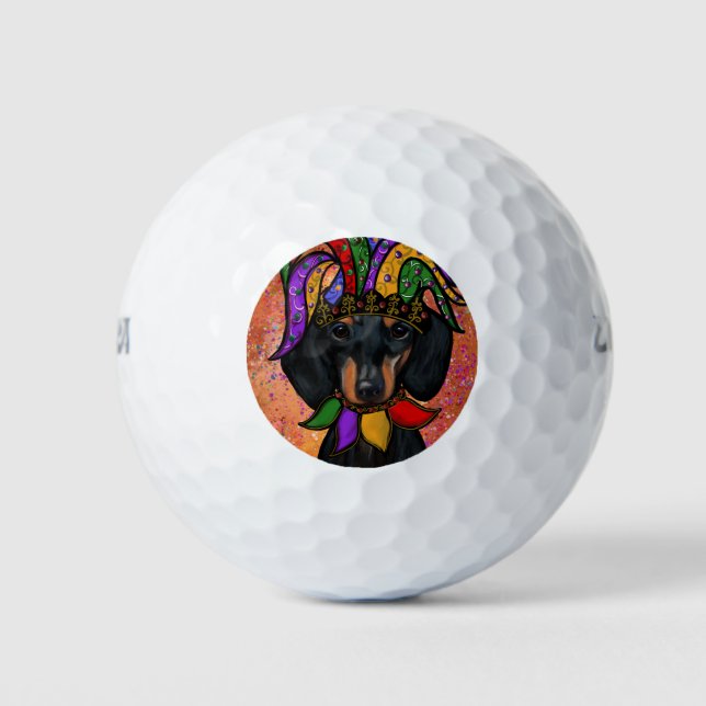 DACKEL GOLFBALL (Vorderseite)