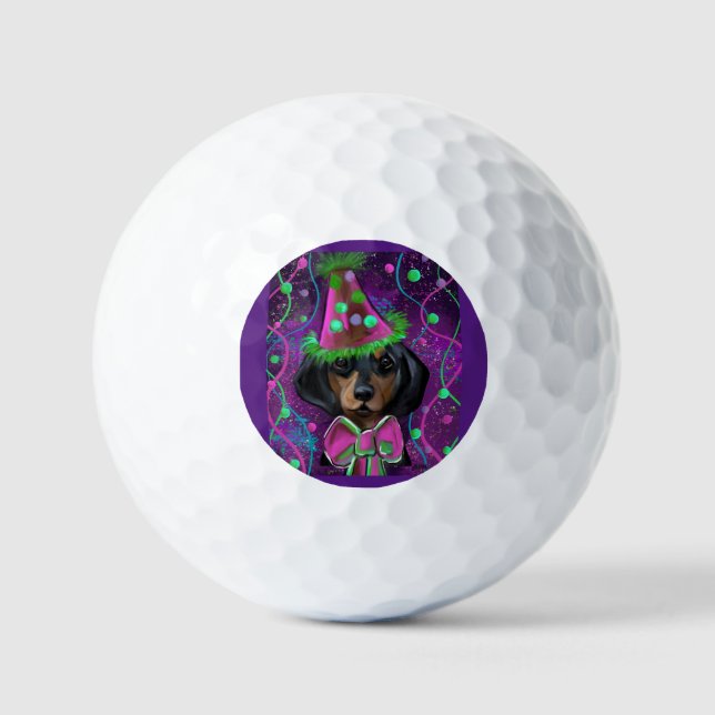 Dackel Golfball (Vorderseite)