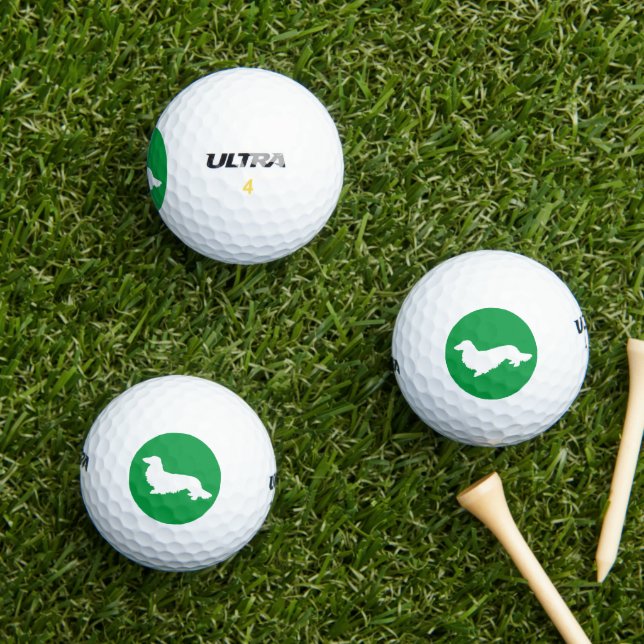 Dackel Golfer Golfball (Insitu Gras)