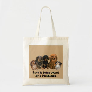 Dackel-Gruppen-Taschen-Tasche Tragetasche