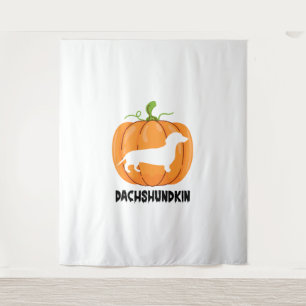 Dackel Halloween Hund Wandteppich